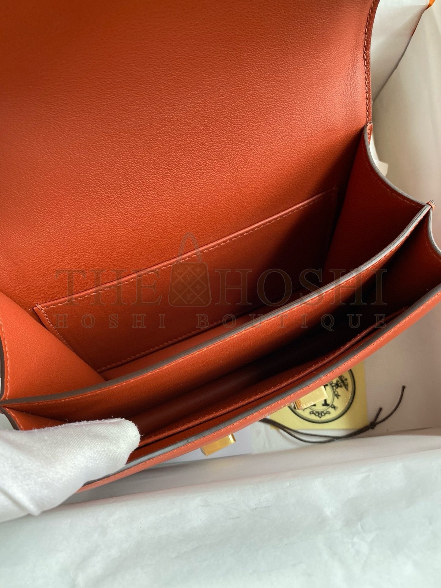 H**me5 Constance 18 Handmade Bag In Sienna Swift Calfskin Master Quality