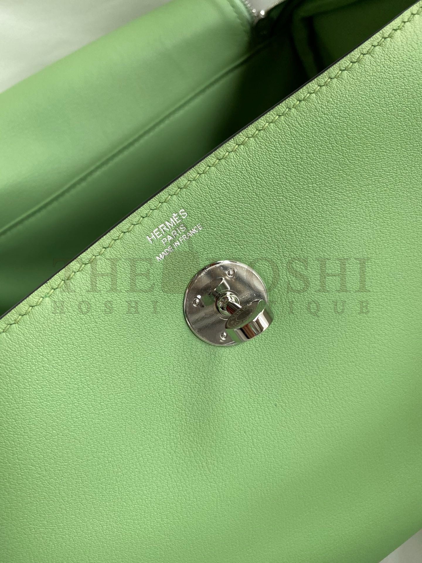 H**me5 Lindy 26 Handmade Bag In Vert Cypres Swift Calfskin Master Quality