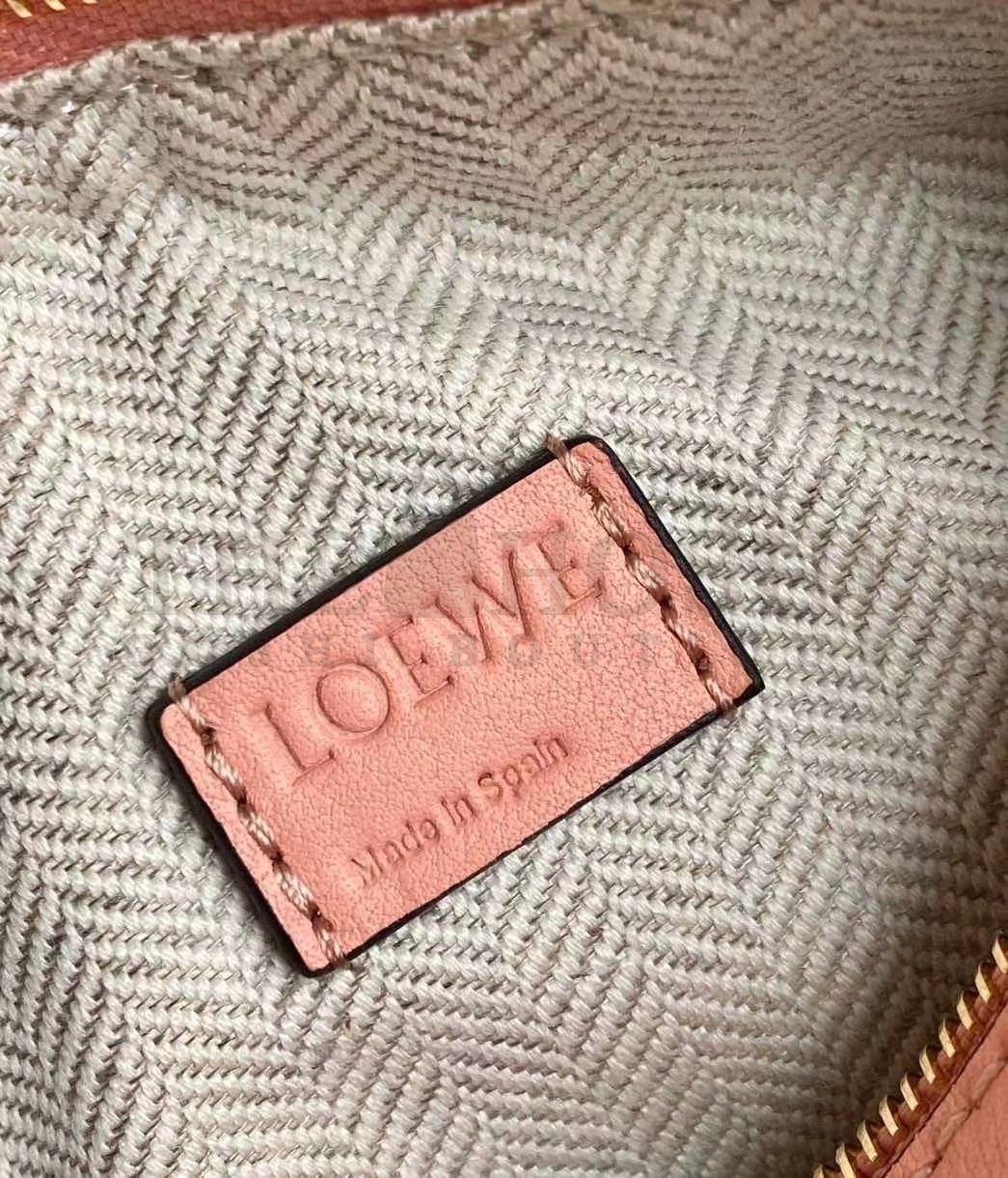 L0ew* Puzzle Mini Bag In Blossom Calfskin Leather Master Quality