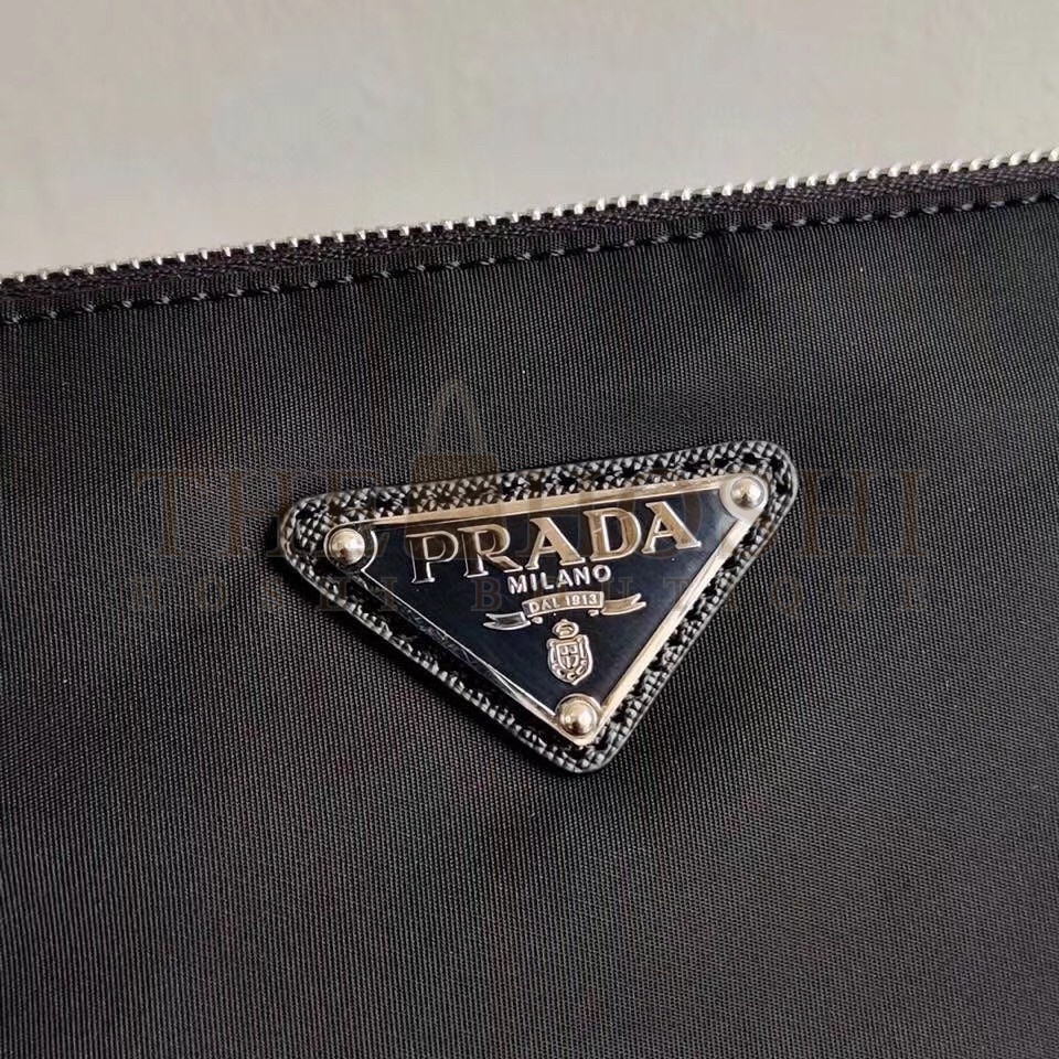 Pra*a Black Nylon Re-Edition 2000 Shoulder Bag Master Quality