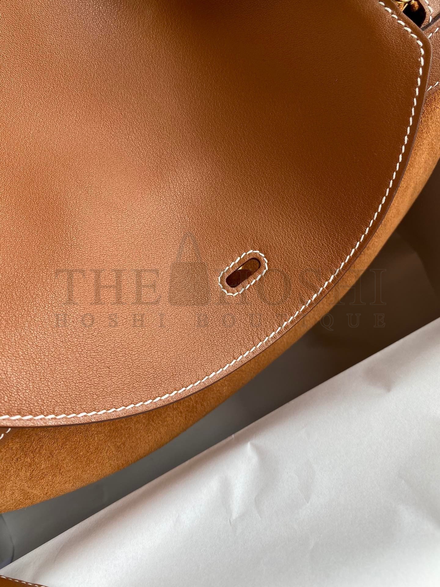 H**me5 Lindy 30 Handmade Bag In Gold Doblis Suede Calfskin Master Quality