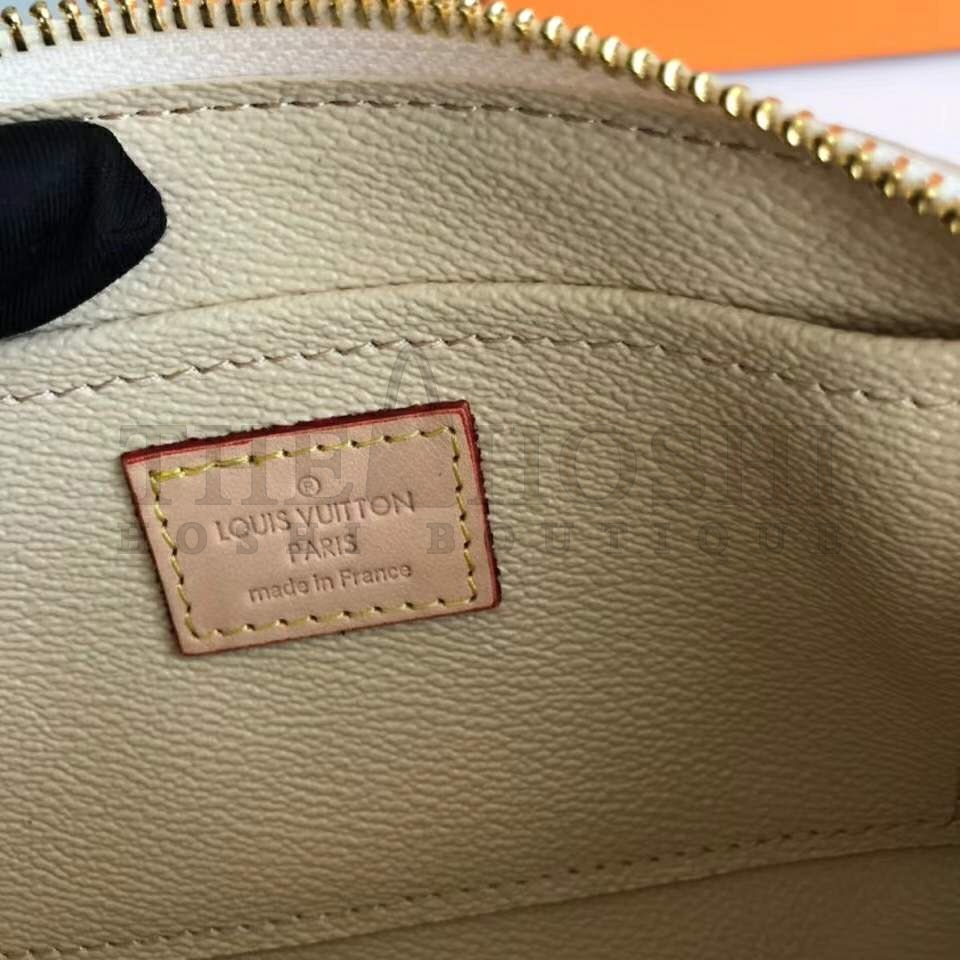 L0vis Vvtt0n LV Women Cosmetic Pouch Damier Azur Canvas-Grey Master Quality