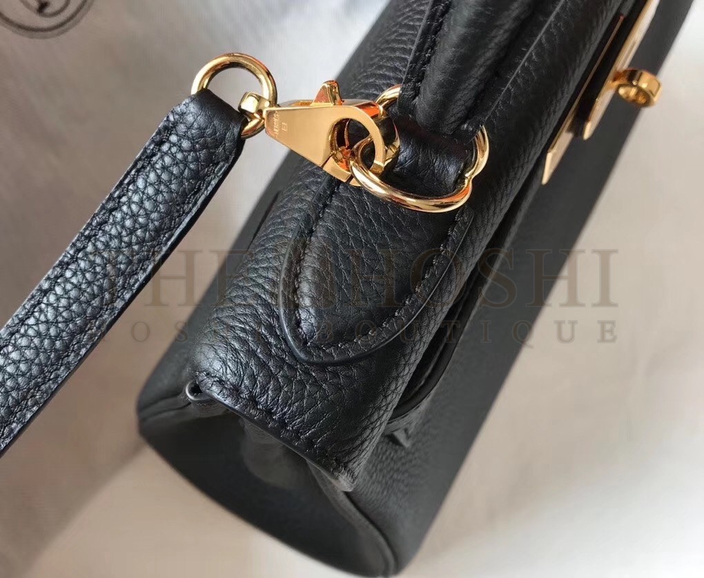 H**me5 Black Clemence Kelly 25cm GHW Bag Master Quality