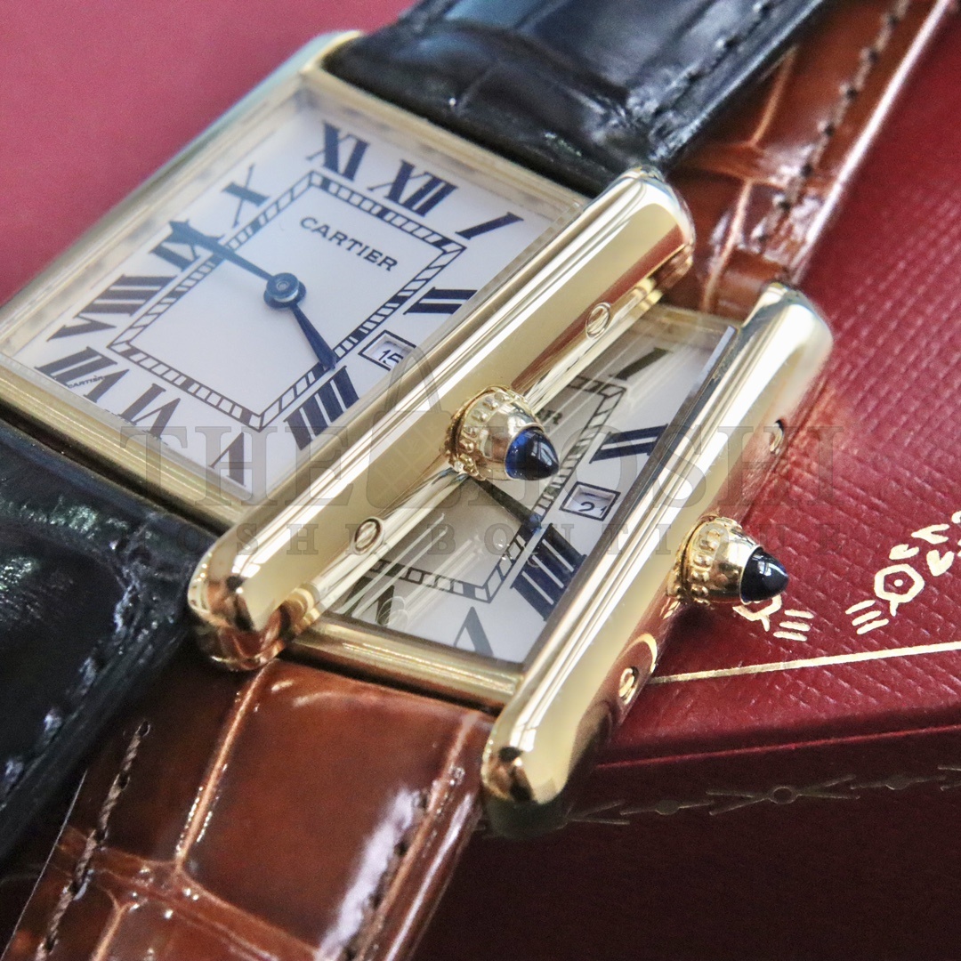 Ca*t1er Tank Small Gold Watch Master Quality