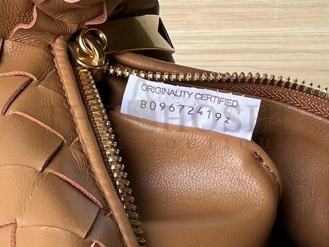 B0tt*ga Ven*ta BV Jodie Mini Bag In Caramel Intrecciato Lambskin Master Quality
