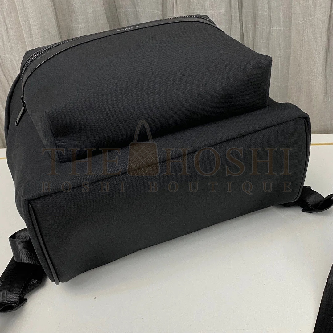 Sa1nt Lau*nt City Backpacks In Black Canvas Master Quality