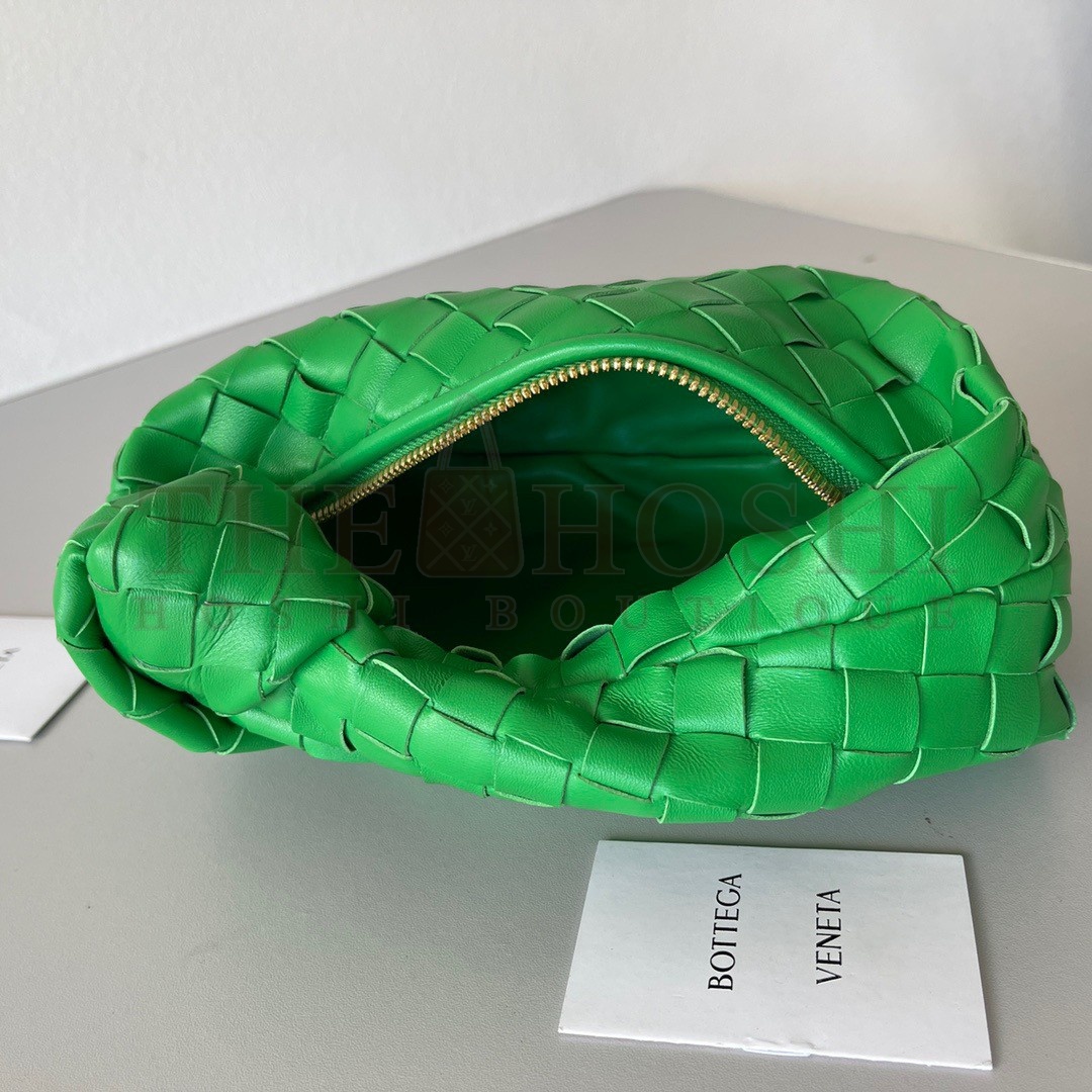 B0tt*ga Ven*ta BV Jodie Mini Bag In Parakeet Intrecciato Lambskin Master Quality