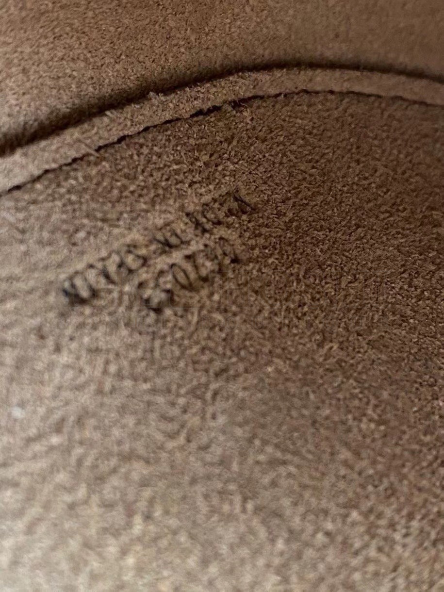 L0ew* Mini Gate Dual Bag In Amber/Grey Calfskin Master Quality