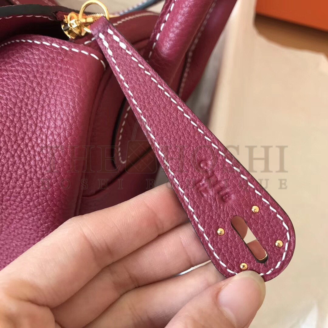 H**me5 Ruby Lindy 30cm Clemence Handmade Bag Master Quality