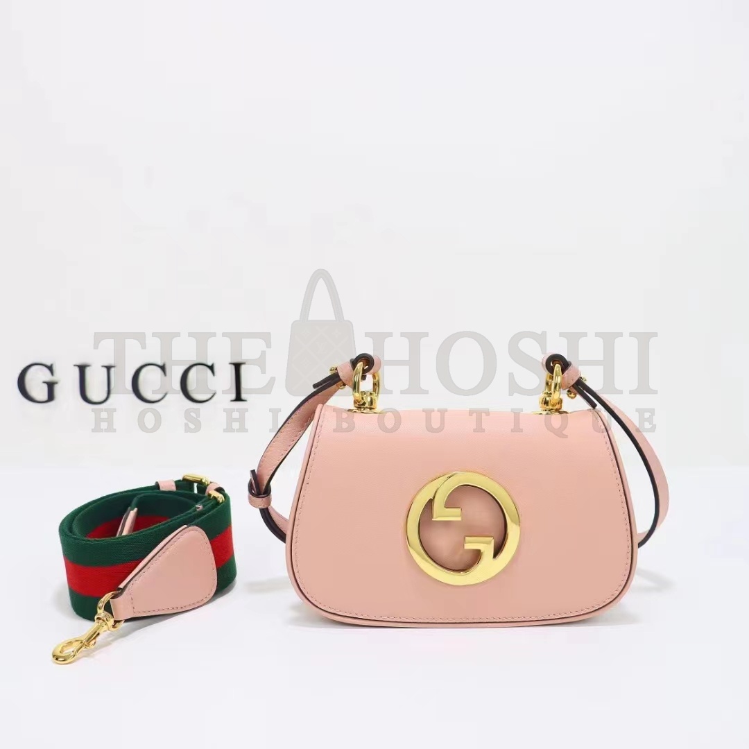 Gvc*1 Women GG Blondie Mini Bag Light Pink Round Interlocking G Master Quality