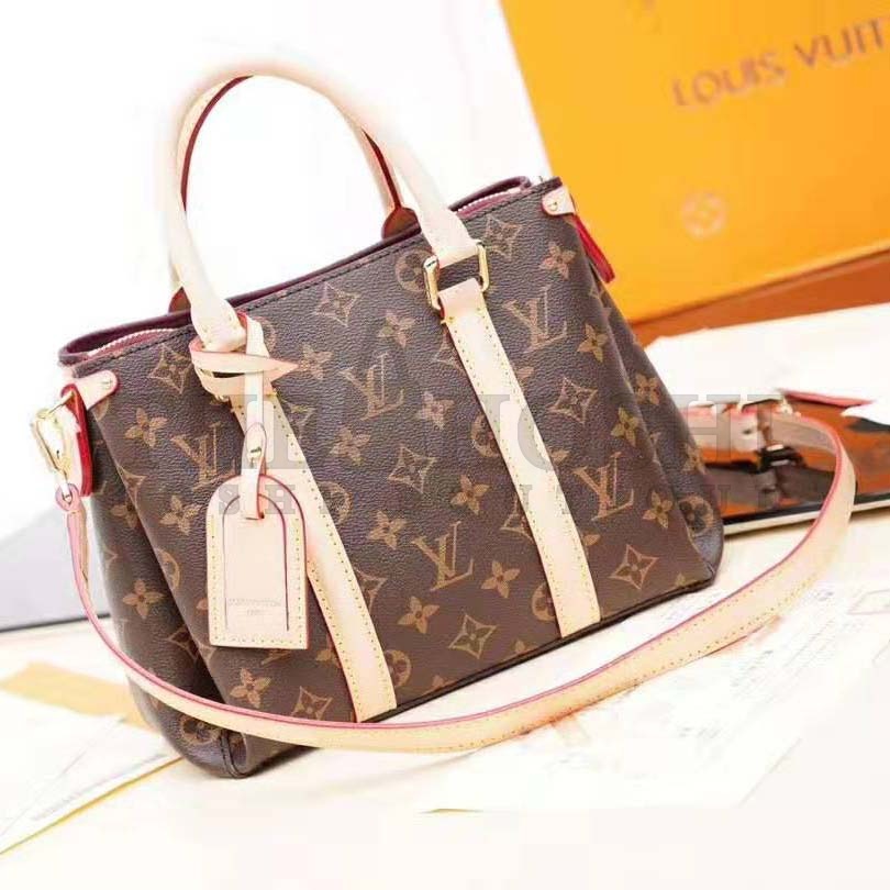 L0vis Vvtt0n LV Women Soufflot BB Bag-Brown Master Quality