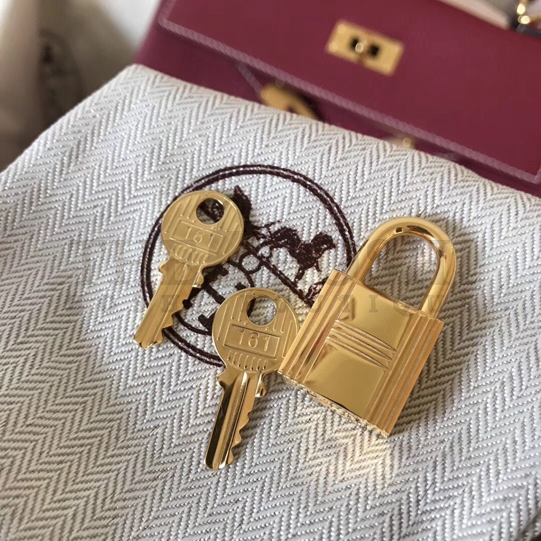 H**me5 Ruby Clemence Kelly 28cm Handmade Bag Master Quality