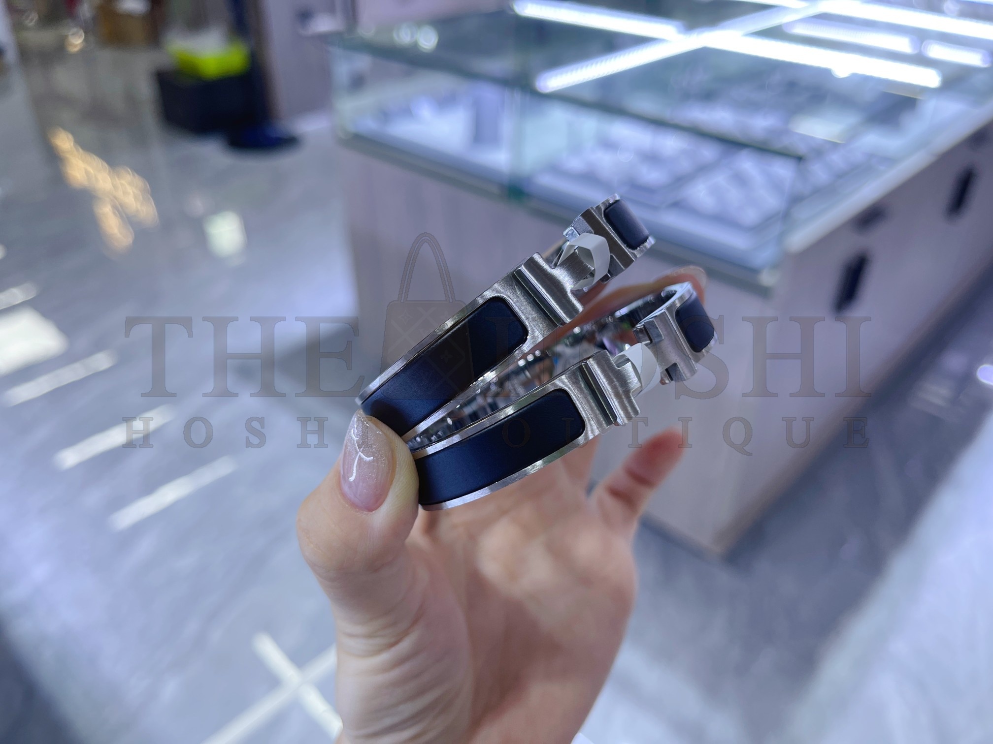 H**me5 Matte White Black Warrior Bracelet Replica Master Quality