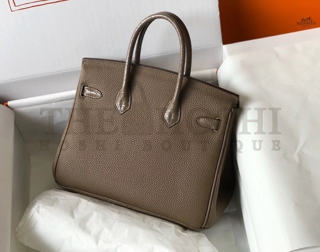 H**me5 Touch Birkin 25cm Limited Edition Taupe Bag Master Quality