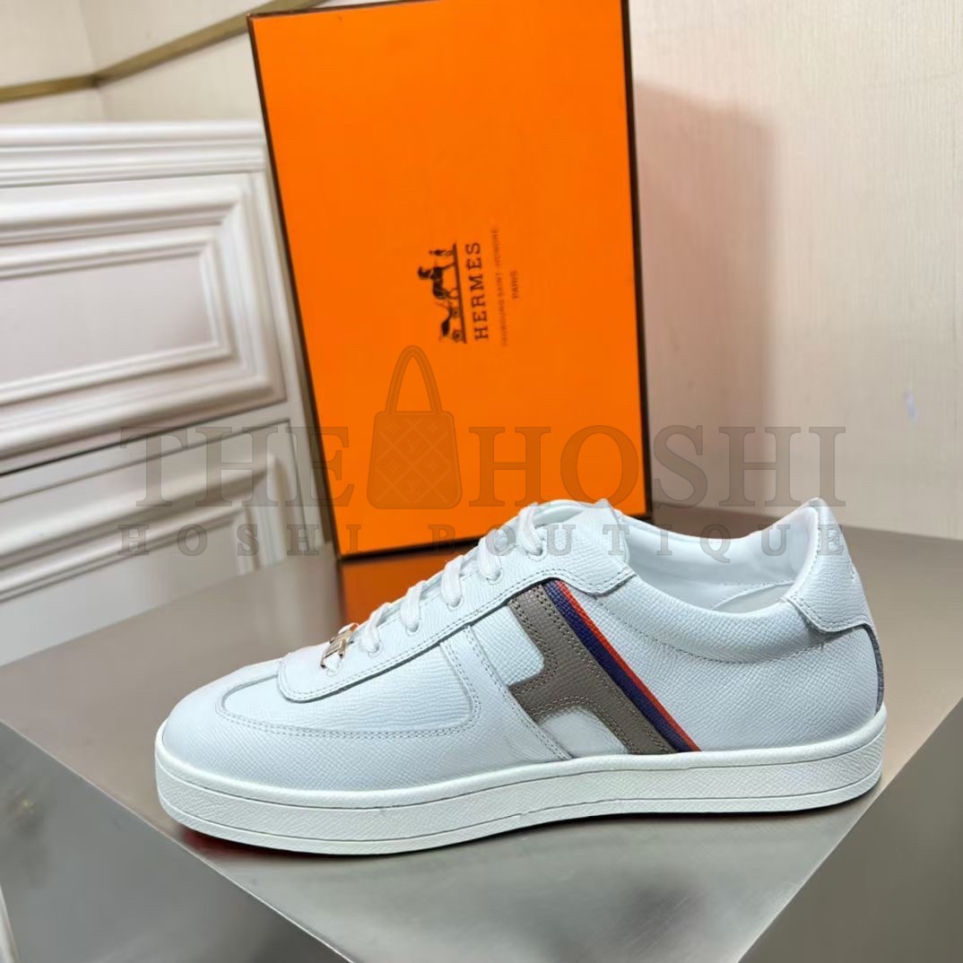 H**me5 Boomerang Sneakers In Multicolore White Leather Master Quality