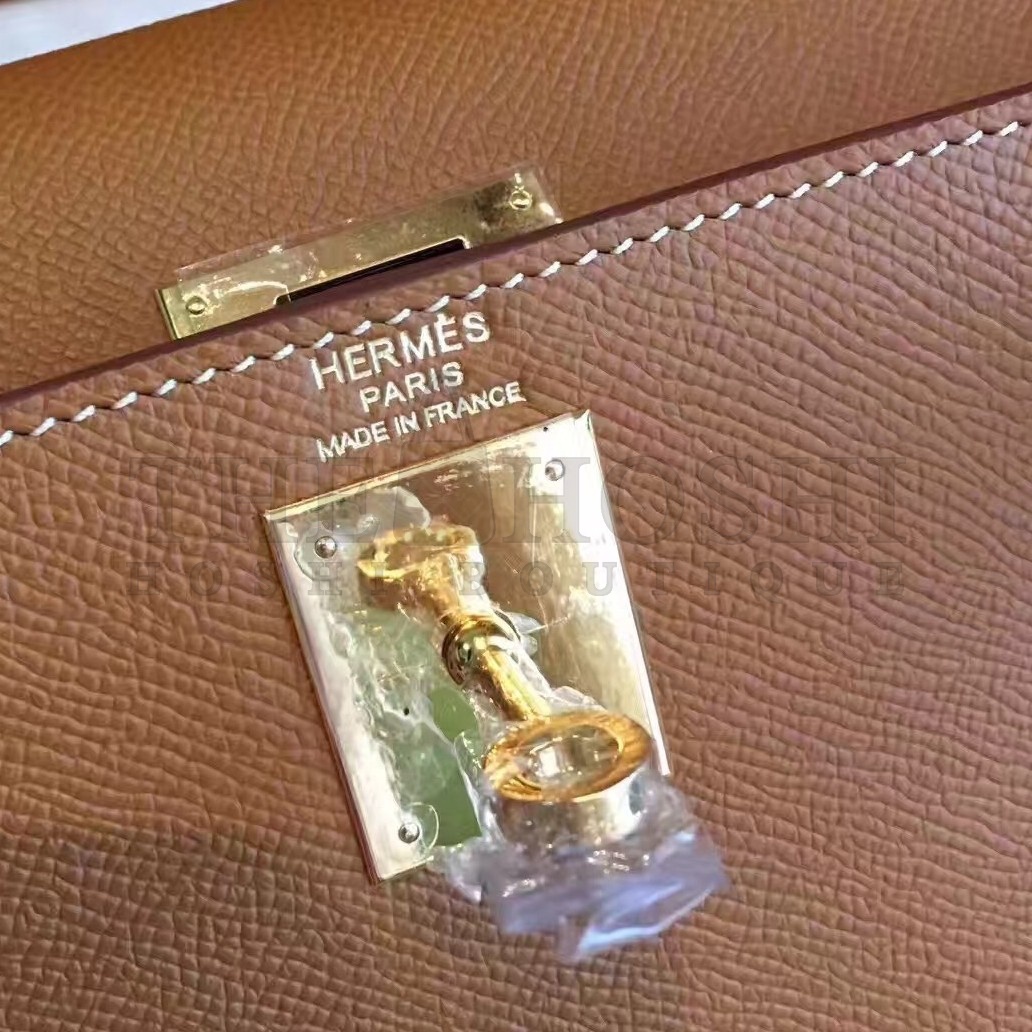 H**me5 Gold Epsom Kelly 28cm Handmade Bag Master Quality