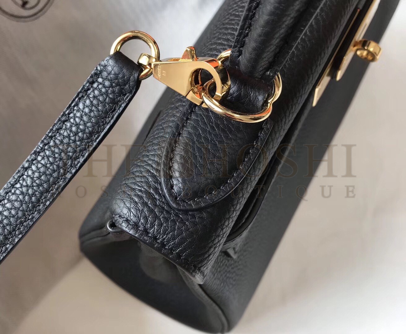 H**me5 Black Clemence Kelly 32cm Retourne Bag Master Quality