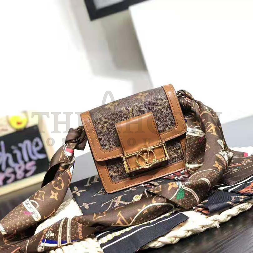 L0vis Vvtt0n LV Women Bumbag Dauphine BB Bag-Brown Master Quality