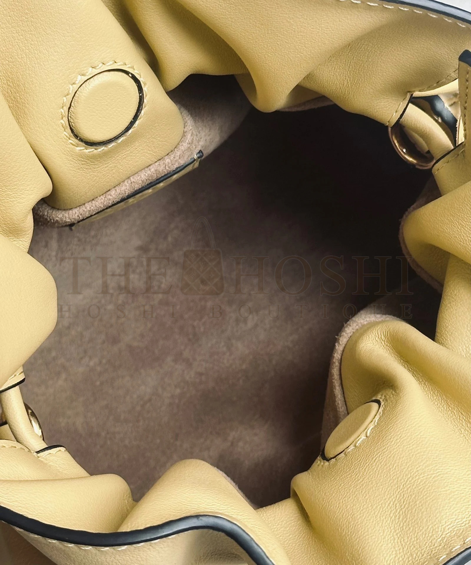 L0ew* Flamenco Clutch Bag In Dark Butter Calfskin Master Quality