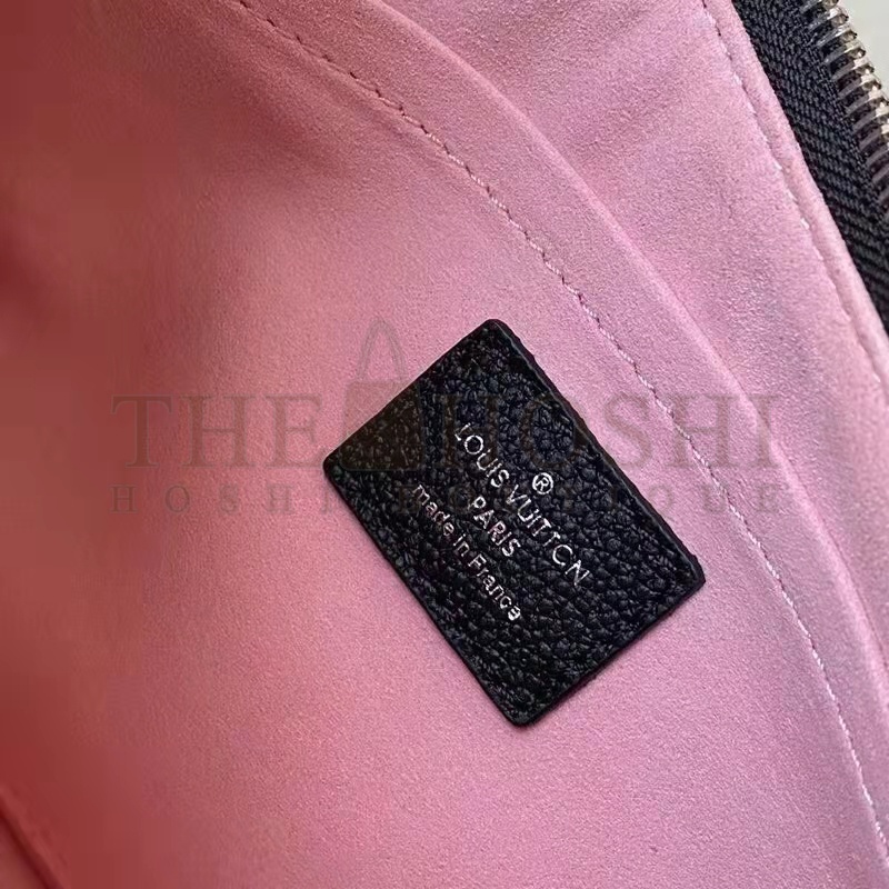 L0vis Vvtt0n LV Women Marelle Handbag Quartz Black Epi Grained Cowhide Canvas Master Quality