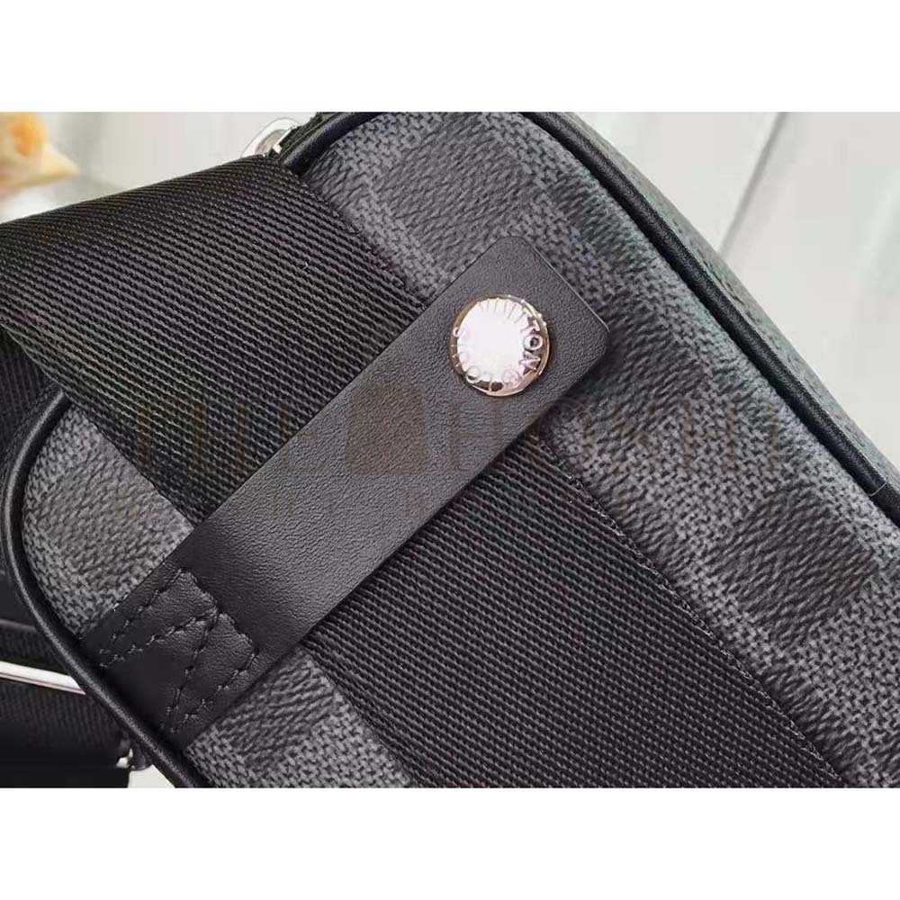L0vis Vvtt0n LV Men Scott Messenger Damier Graphite N50018 Shoulder Bag Master Quality