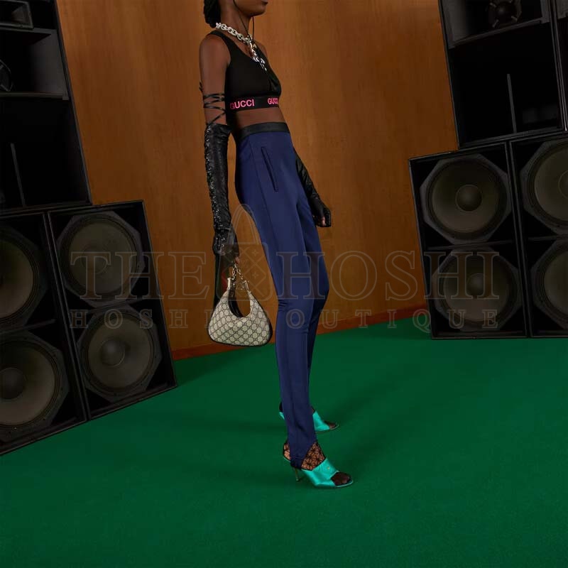 Gvc*1 Women Attache Small Shoulder Bag Beige Blue GG Svp*me Canvas Master Quality