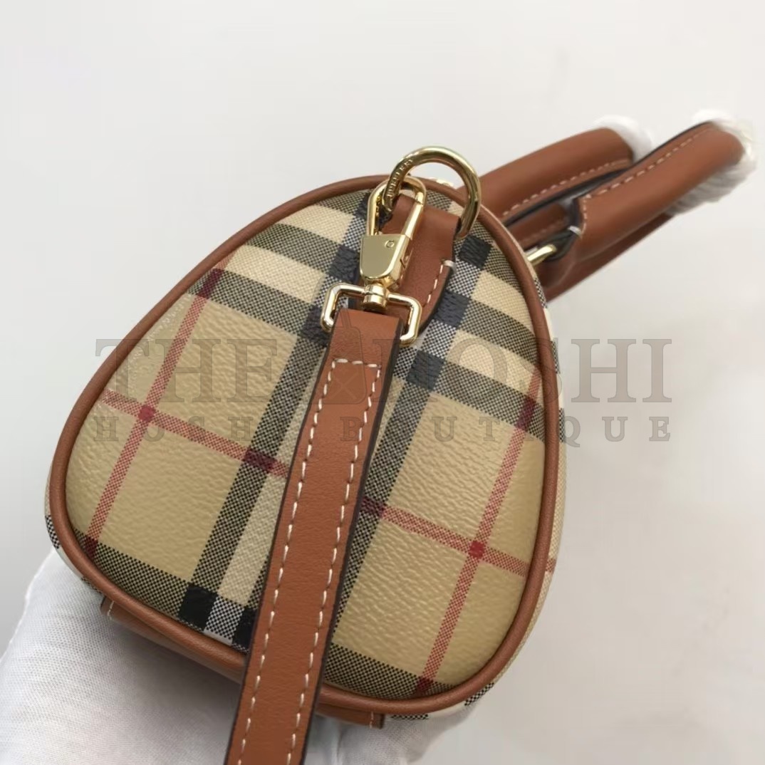 Bv*b*rry Mini Check Bowling Bag Master Quality