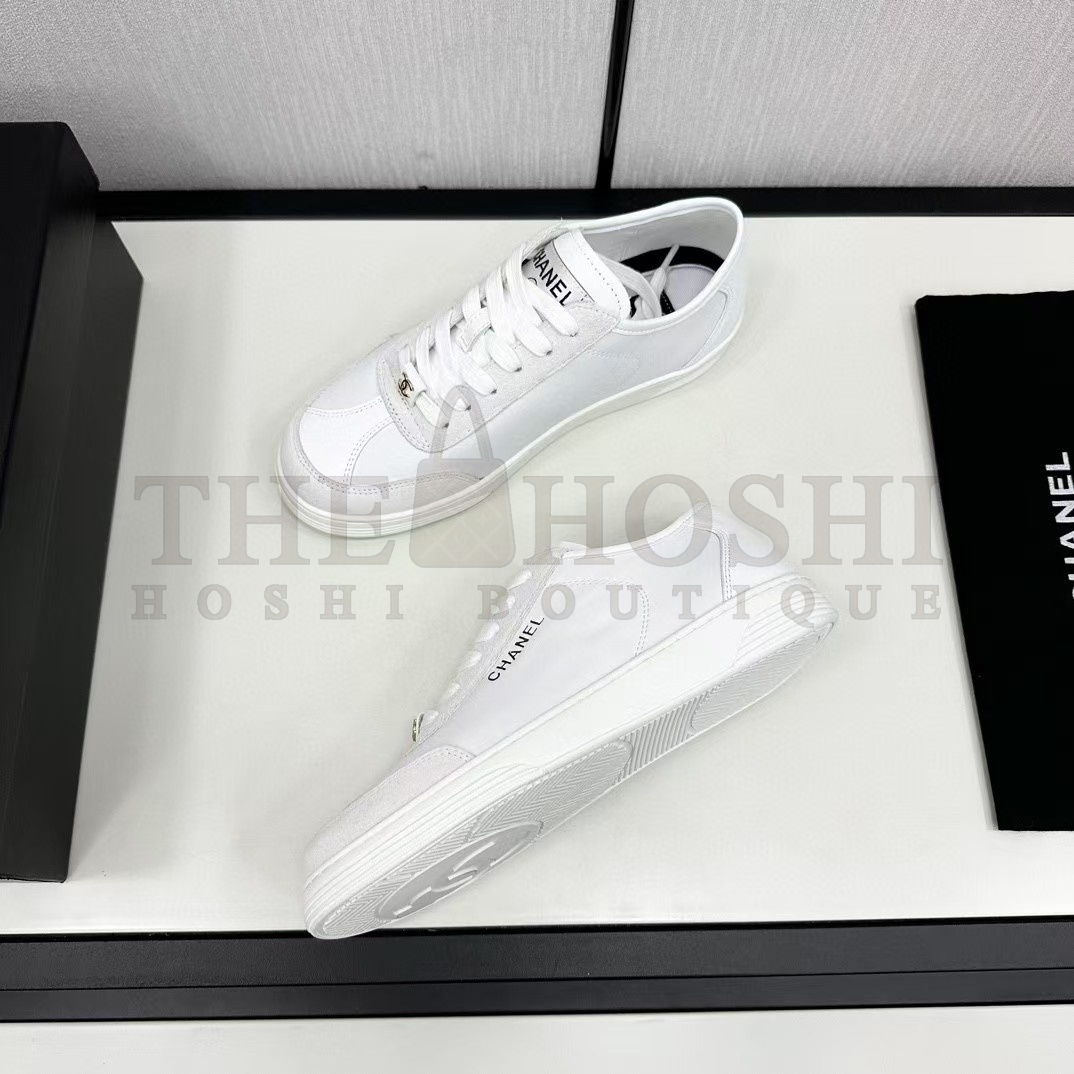 Ch**el Classic White Sneakers Master Quality