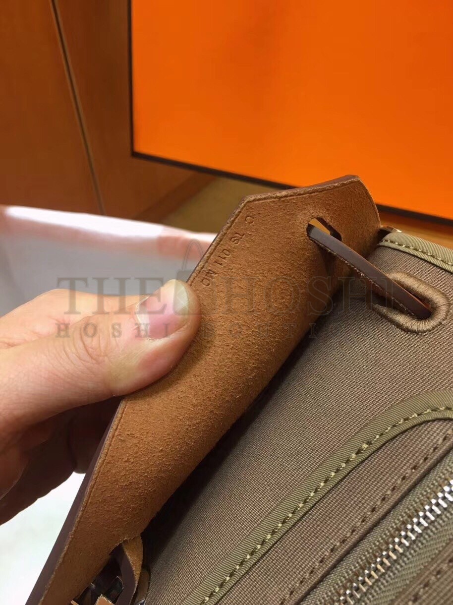 H**me5 Herbag Zip 31cm Bag In Brown And Taupe Master Quality