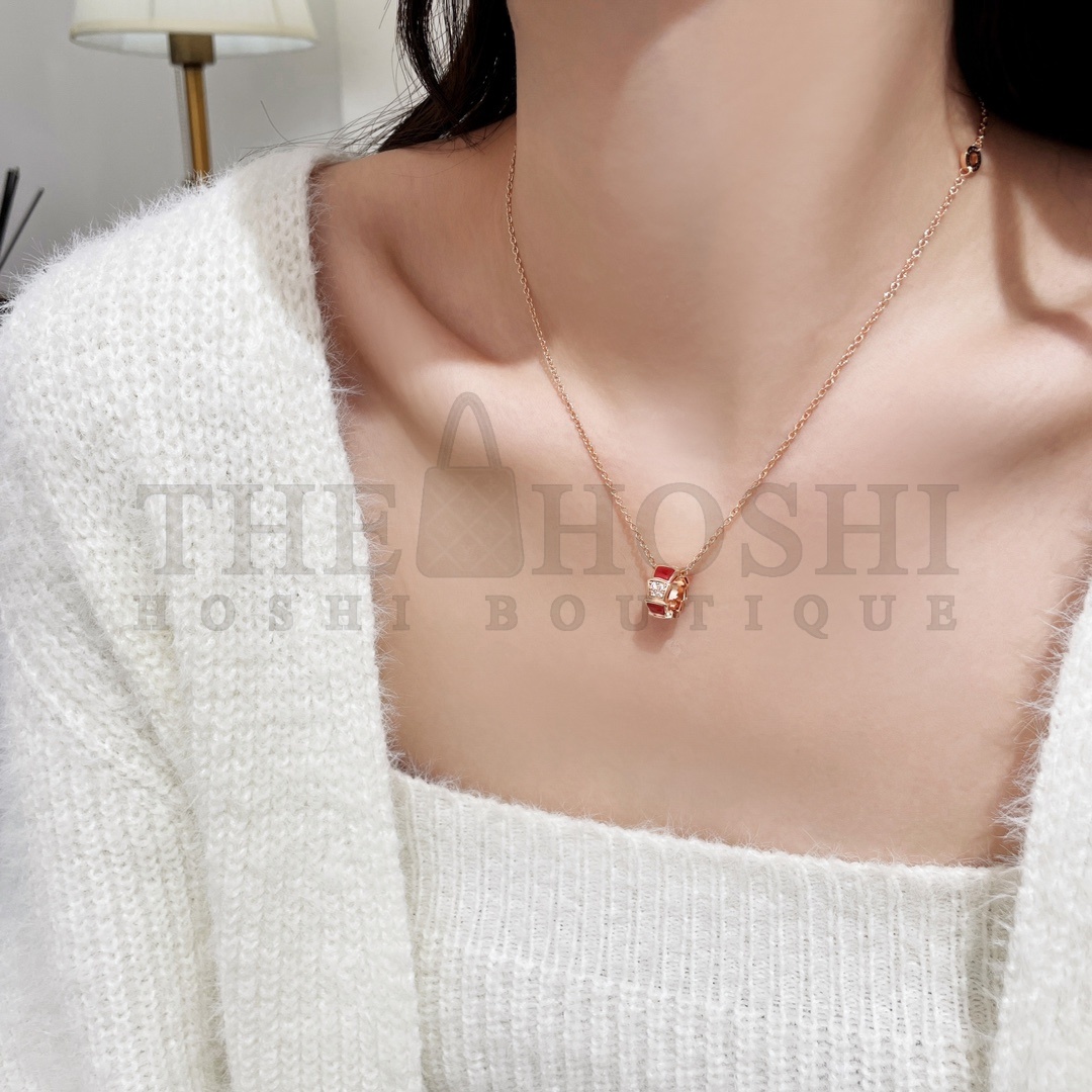 Bv1g*ai SERPENTI VIPER NECKLACE Master Quality