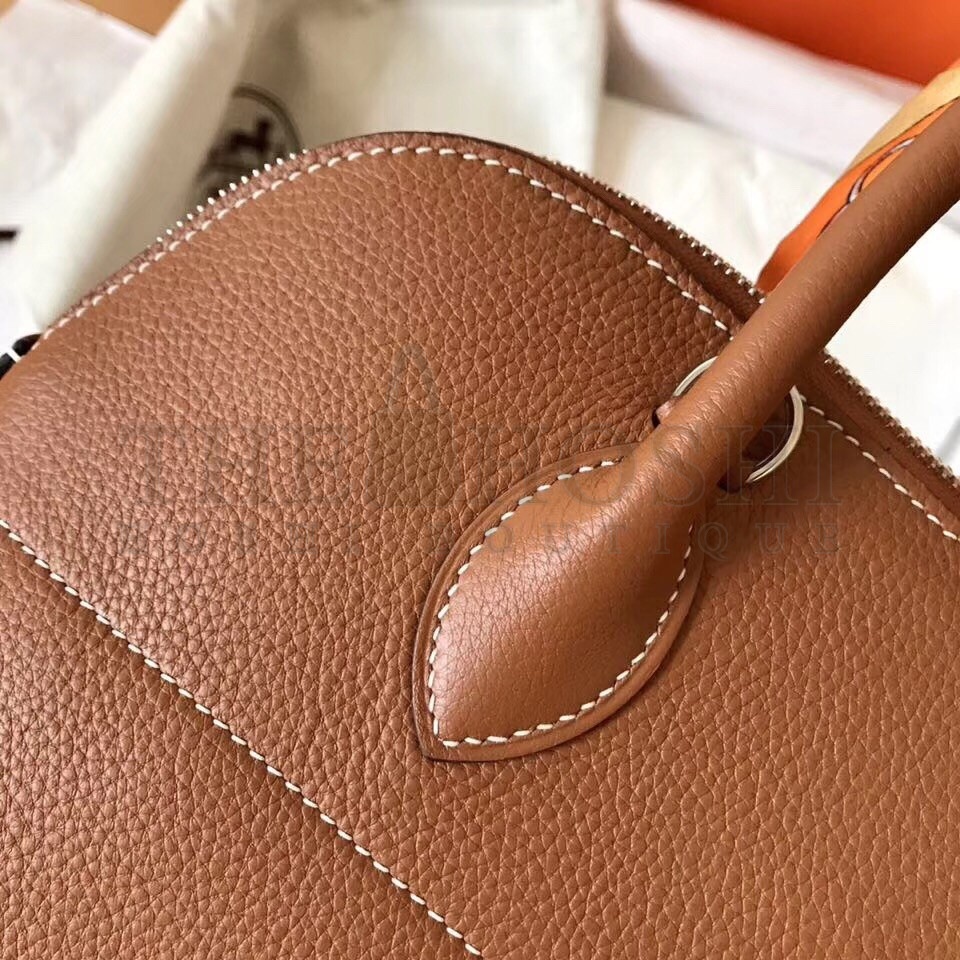 H**me5 Gold Clemence Bolide 35cm Handmade Bag Master Quality