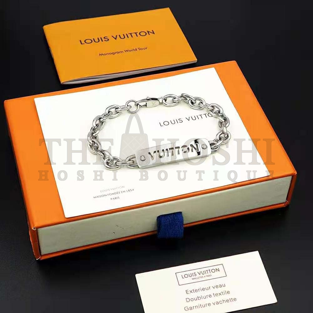 L0vis Vvtt0n Unisex LV ID Bracelet Master Quality