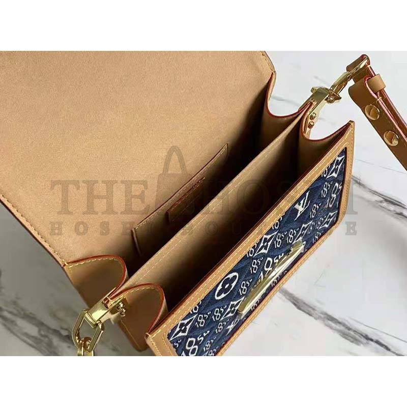 L0vis Vvtt0n LV Women Since 1854 Dauphine MM Handbag Monogram Flowers Canvas Master Quality