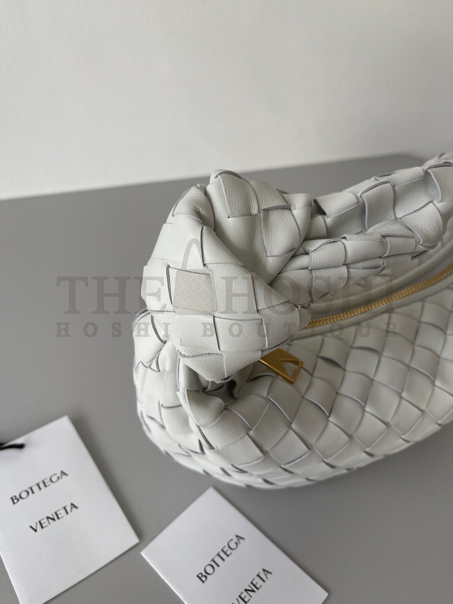 B0tt*ga Ven*ta BV Jodie Mini Bag In White Intrecciato Lambskin Master Quality