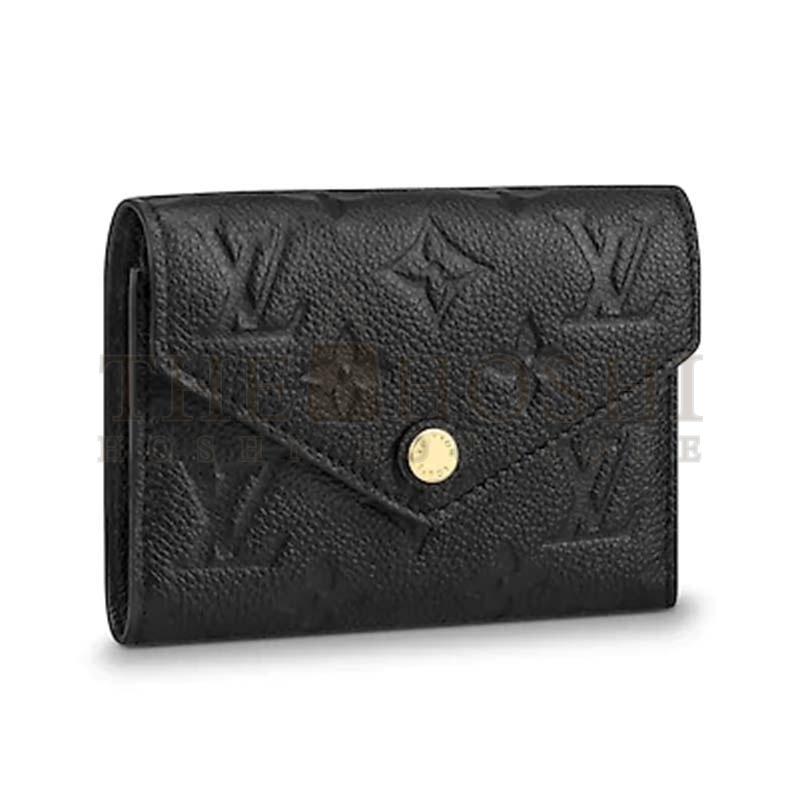L0vis Vvtt0n LV Women Victorine Wallet in Monogram Empreinte Leather Master Quality