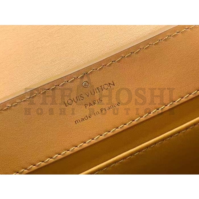 L0vis Vvtt0n LV Women Capucines Mini Handbag Saffron Yellow Calfskin Leather Cowhide Lining Master Quality