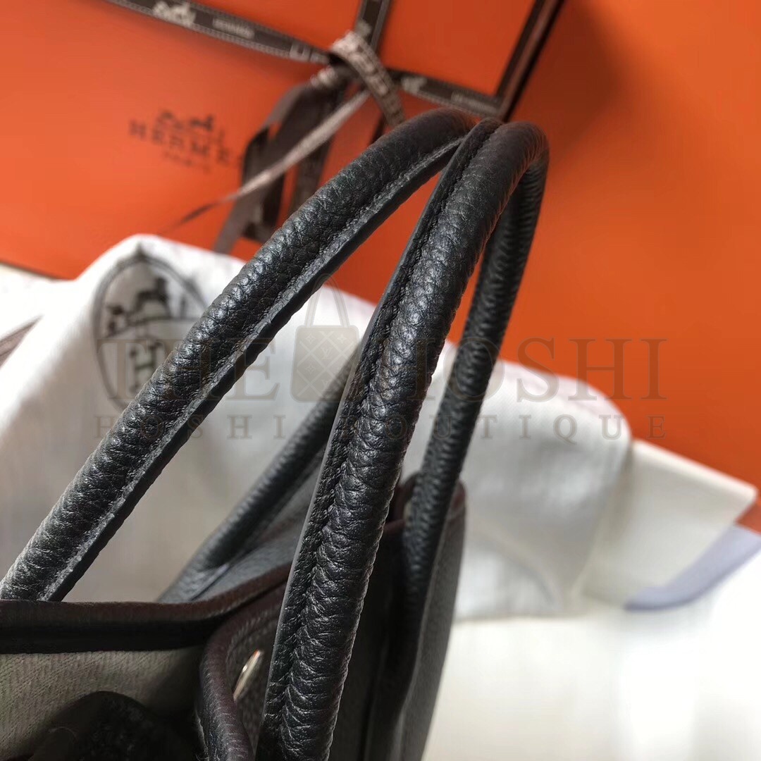 H**me5 Garden Party 36 Bag In Black Clemence Leather Master Quality