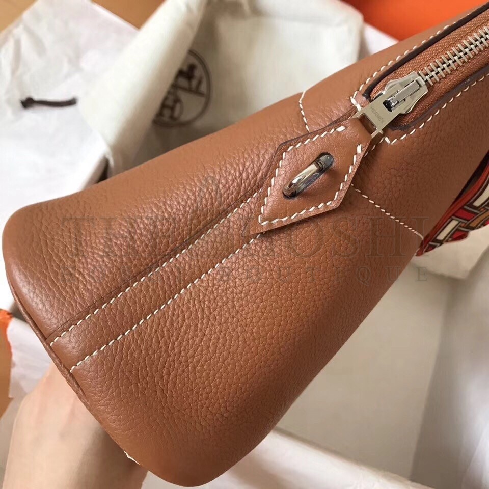 H**me5 Gold Clemence Bolide 35cm Handmade Bag Master Quality