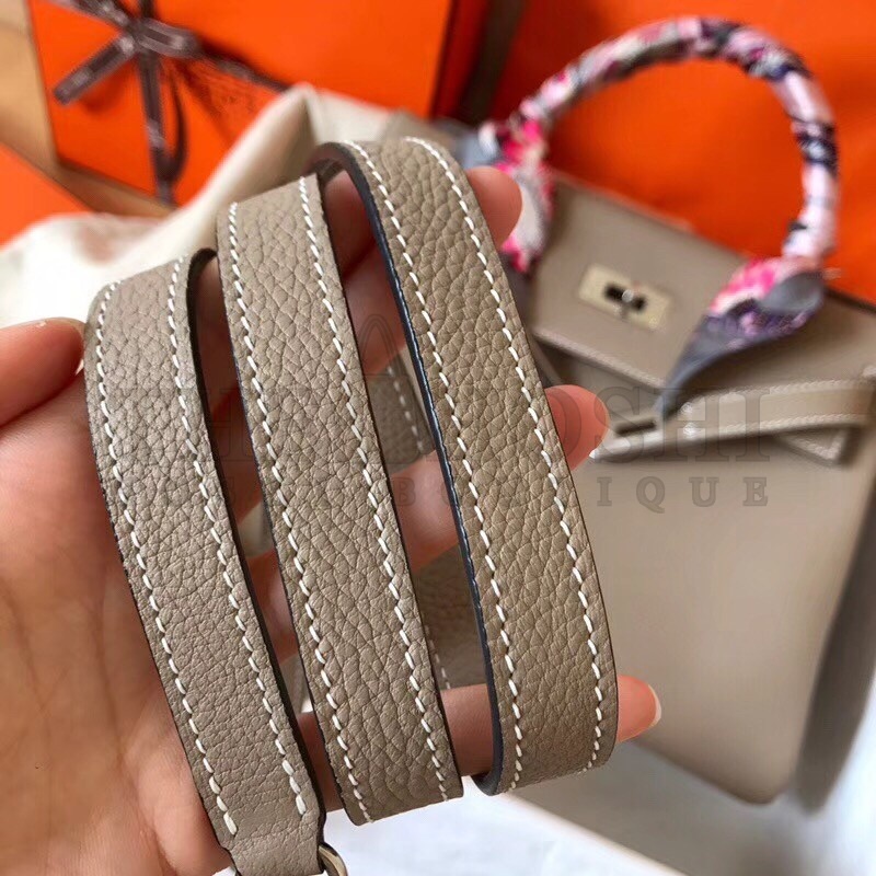 H**me5 Tourterelle Clemence Kelly 28cm Handmade Bag Master Quality