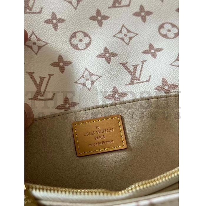 L0vis Vvtt0n LV Women Pochette Metis East West Bag Monogram Dune Coated Canvas Cowhide-Leather Master Quality