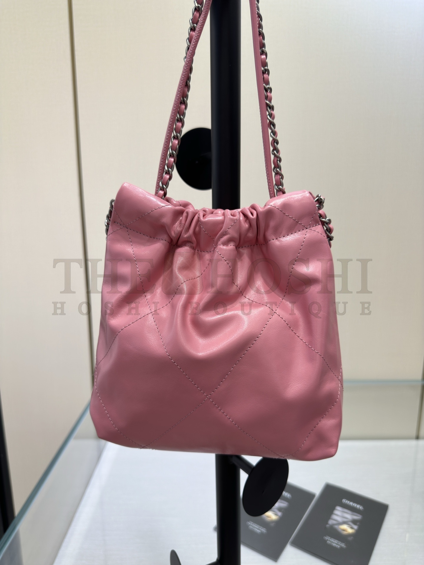 Ch**el Mini 22 Drawstring Shoulder Bag 19x20x6cm Master Quality