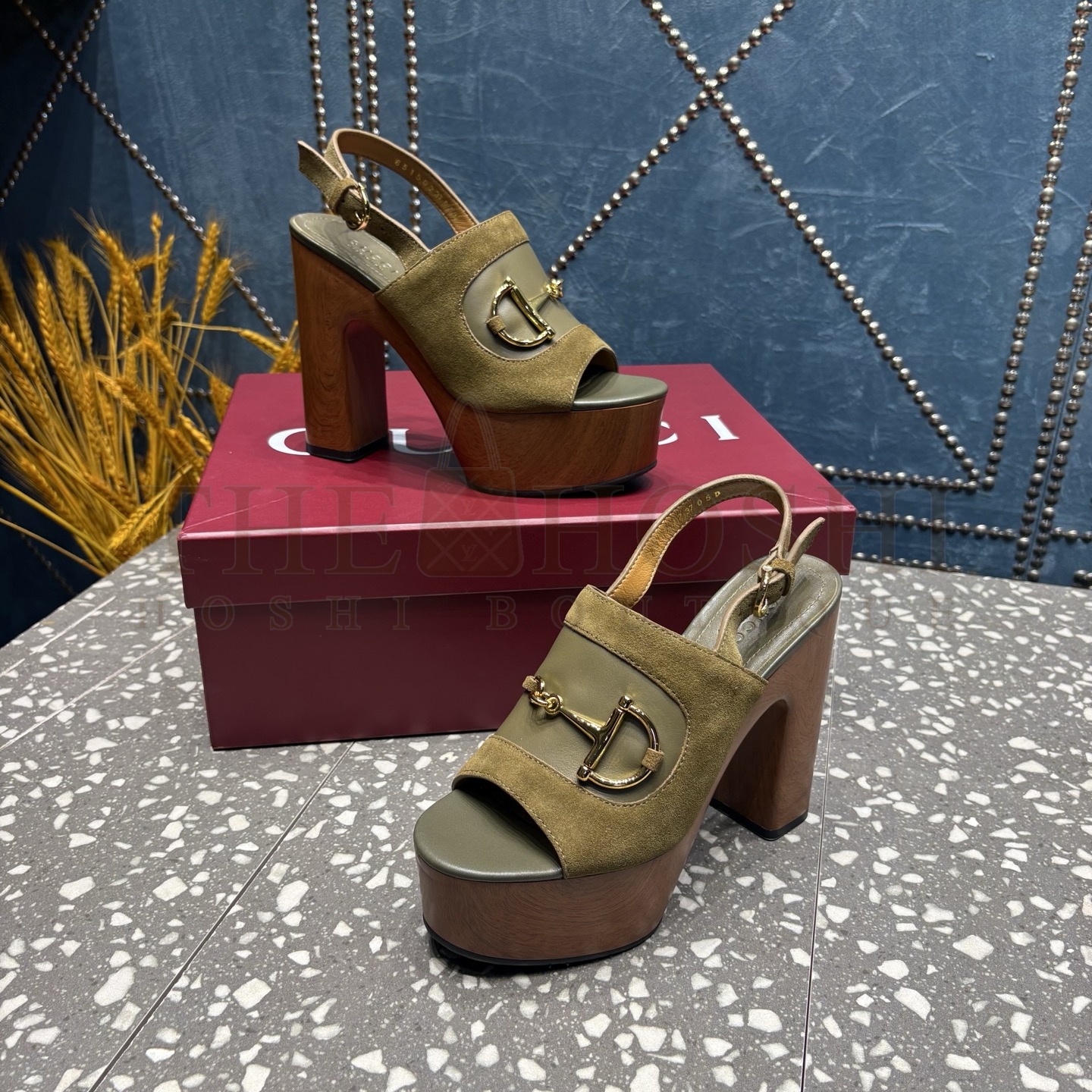 Gvc*1 GG Spring Summer 25 Platform Slide Sandals 35-41 Master Quality