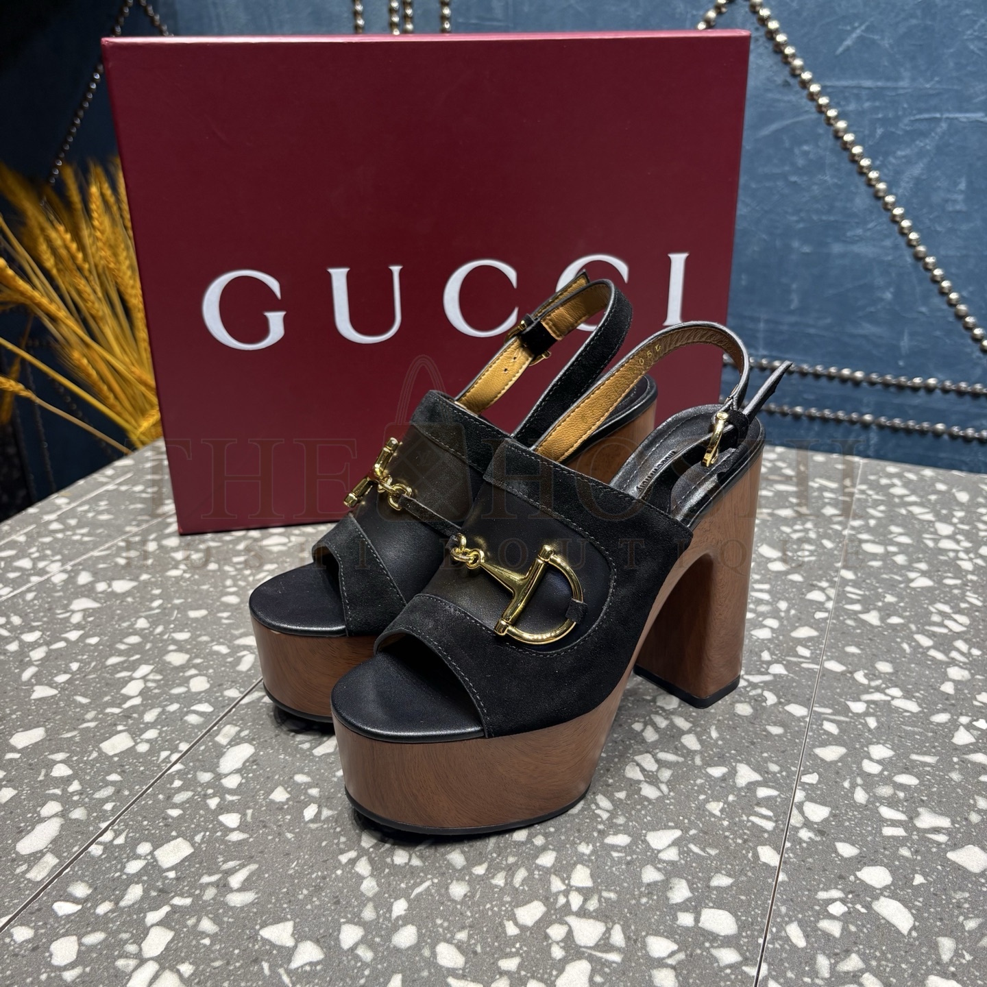 Gvc*1 GG Spring Summer 25 Platform Slide Sandals 35-41 Master Quality