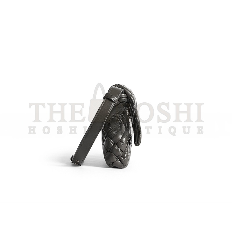 B0tt*ga Ven*ta SMALL RUMPLE MESSENGER 787113V4HO11470 (21*14*5cm) Master Quality