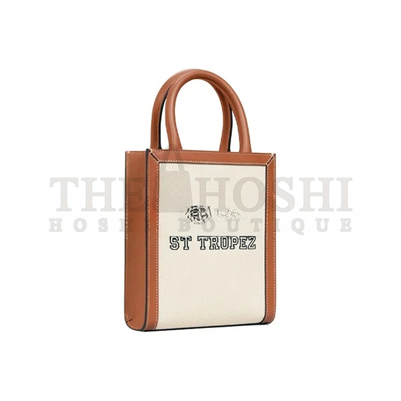 Ce1i*e MINI TOTE IN CABAS TRIOMPHE CANVAS AND CALFSKIN 193302DHW.02NT (21*17*4cm) Master Quality