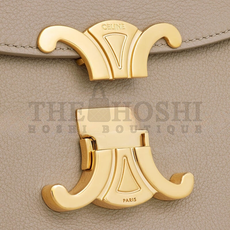 Ce1i*e MEDIUM NINO BAG IN S*pPLE GRAINED CALFSKIN 117523FXK.03CP (25*17.5*10cm) Master Quality