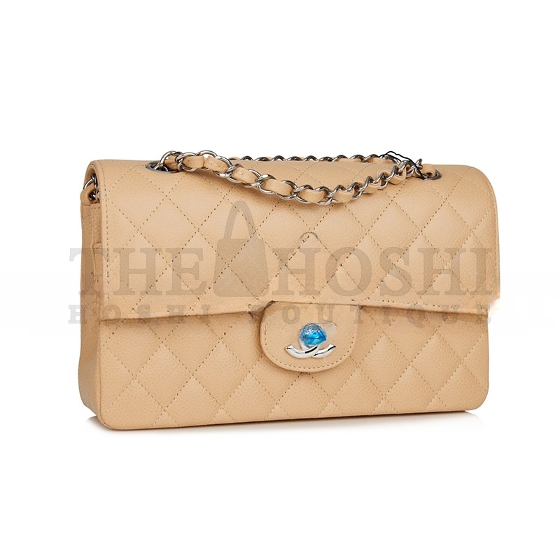 Ch**el CAVIAR SMALL CLASSIC DOUBLE FLAP 1652112 (23*13*6cm) Master Quality