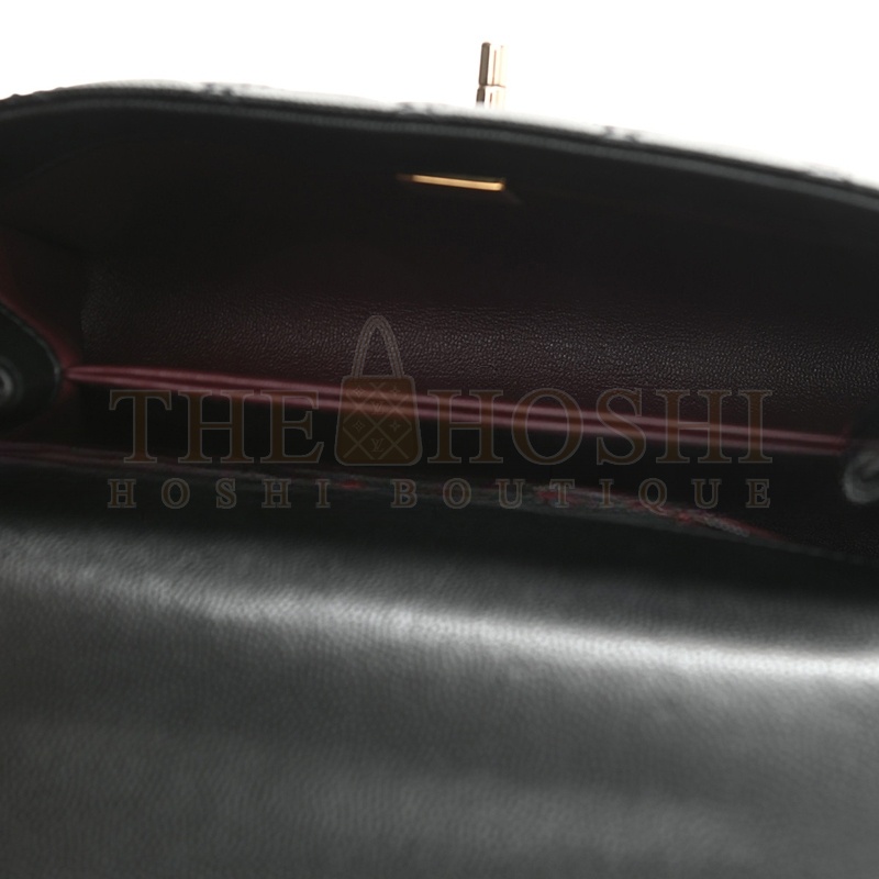 Ch**el CAVIAR QUILTED MINI COCO HANDLE FLAP 1124740 (23*14*9cm) Master Quality