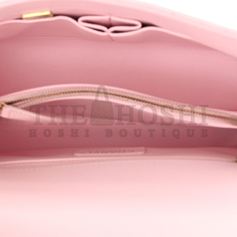 Ch**el CAVIAR QUILTED MEDIUM COCO HANDLE FLAP 1461424 (29*18*12cm) Master Quality