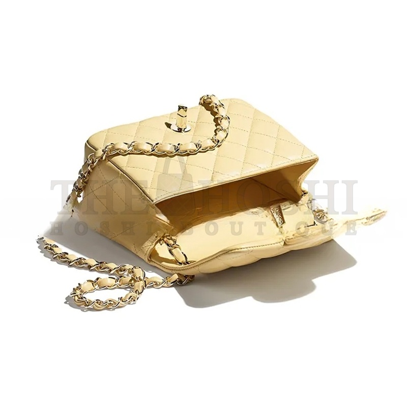 Ch**el CLASSIC FLAP CF LAMBSKIN SHOULDER BAG CROSSBODY BAG A35200 (17*13.5*8cm) Master Quality